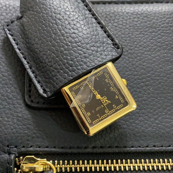 JOY & IMAN Black tote/shoulder bag - Picture 9 of 10